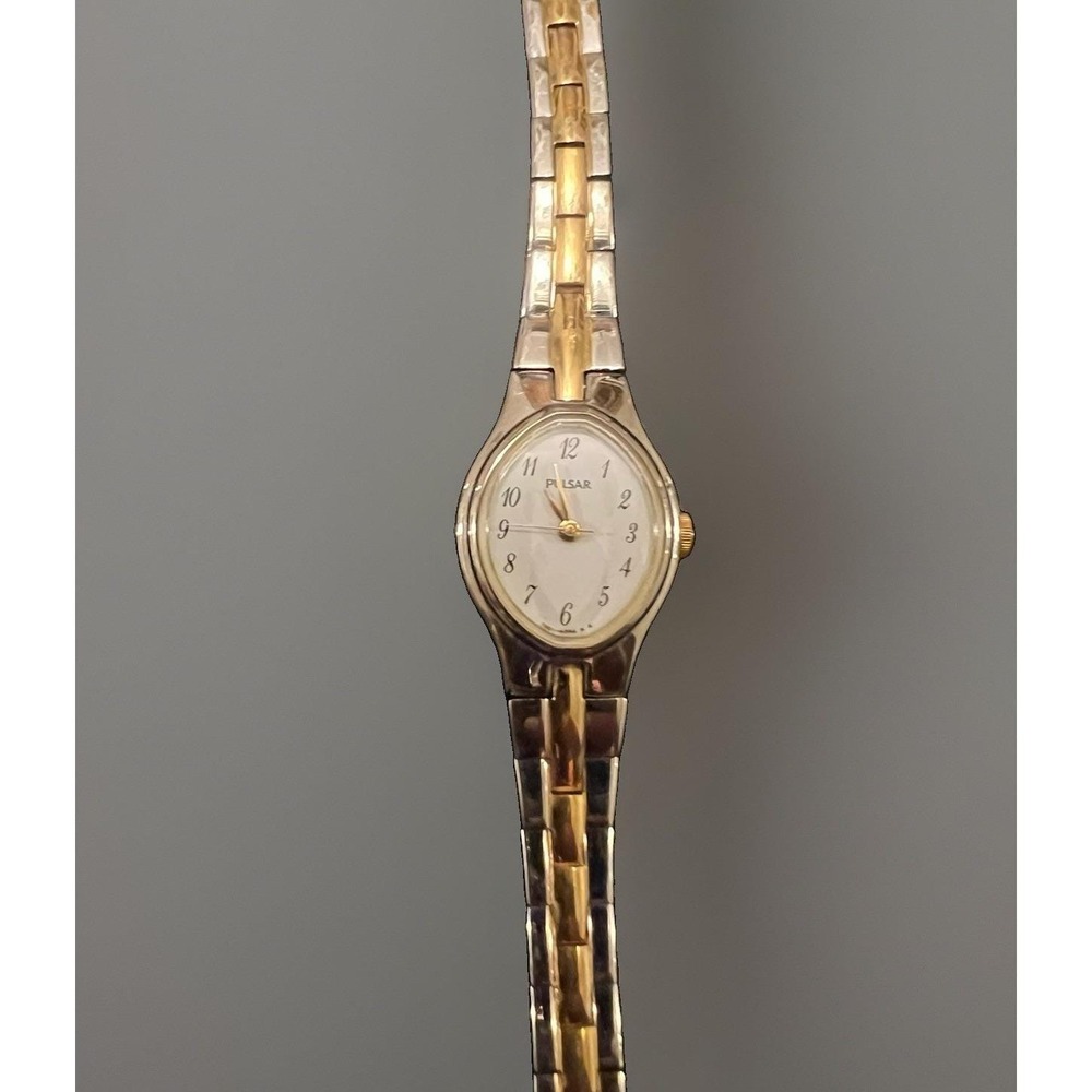 Vintage Pulsar Women's Two-Tone Quartz Watch Japan
